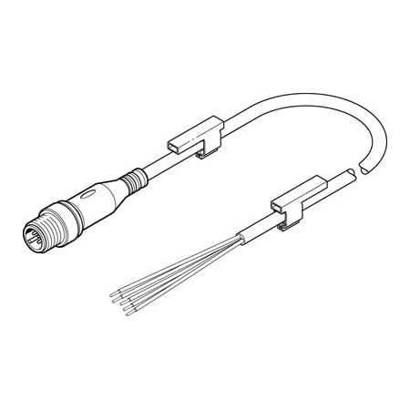 Festo Connecting Cable NEBU-LE5-K-1-M12G5 NEBU-LE5-K-1-M12G5